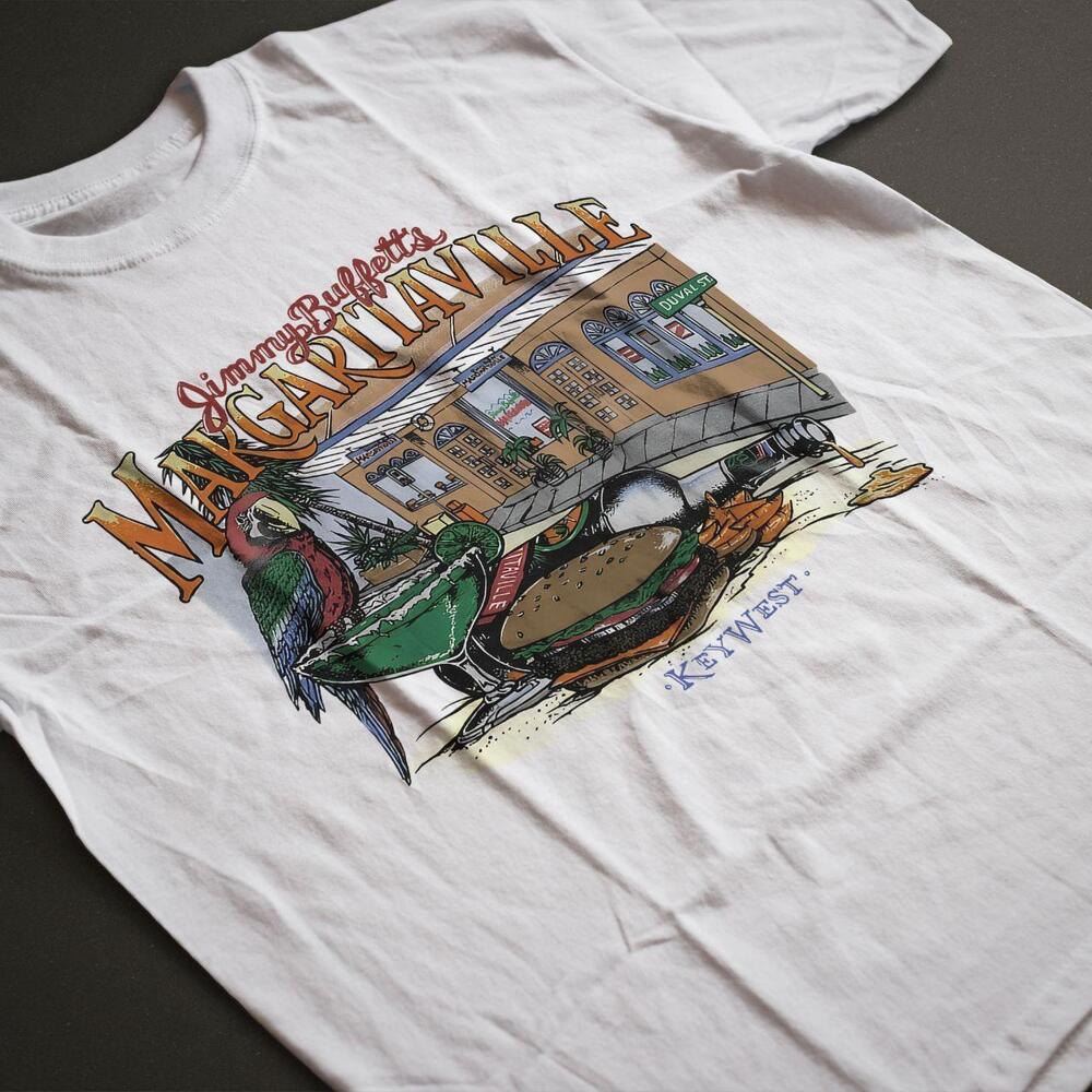 Style Jimmy Buffett Margaritaville T Shirt Size L Keywest